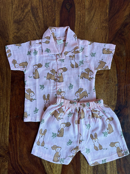 Muslin Collared Co-Ord Set