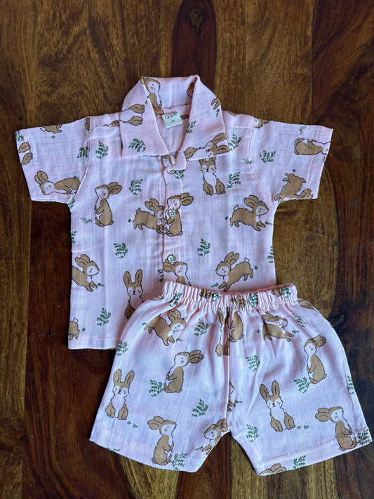 Muslin Collared Co-Ord Set
