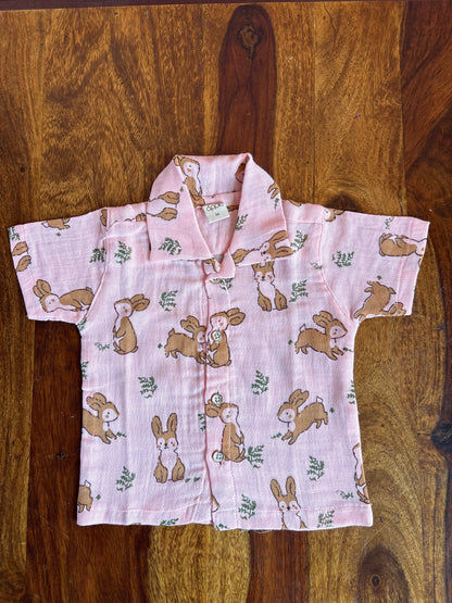Muslin Collared Co-Ord Set