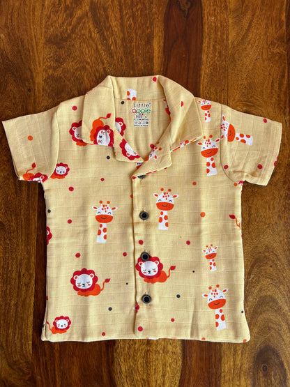 Muslin Collared Co-Ord Set