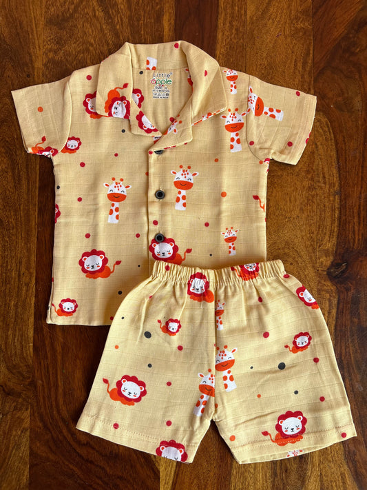Muslin Collared Co-Ord Set