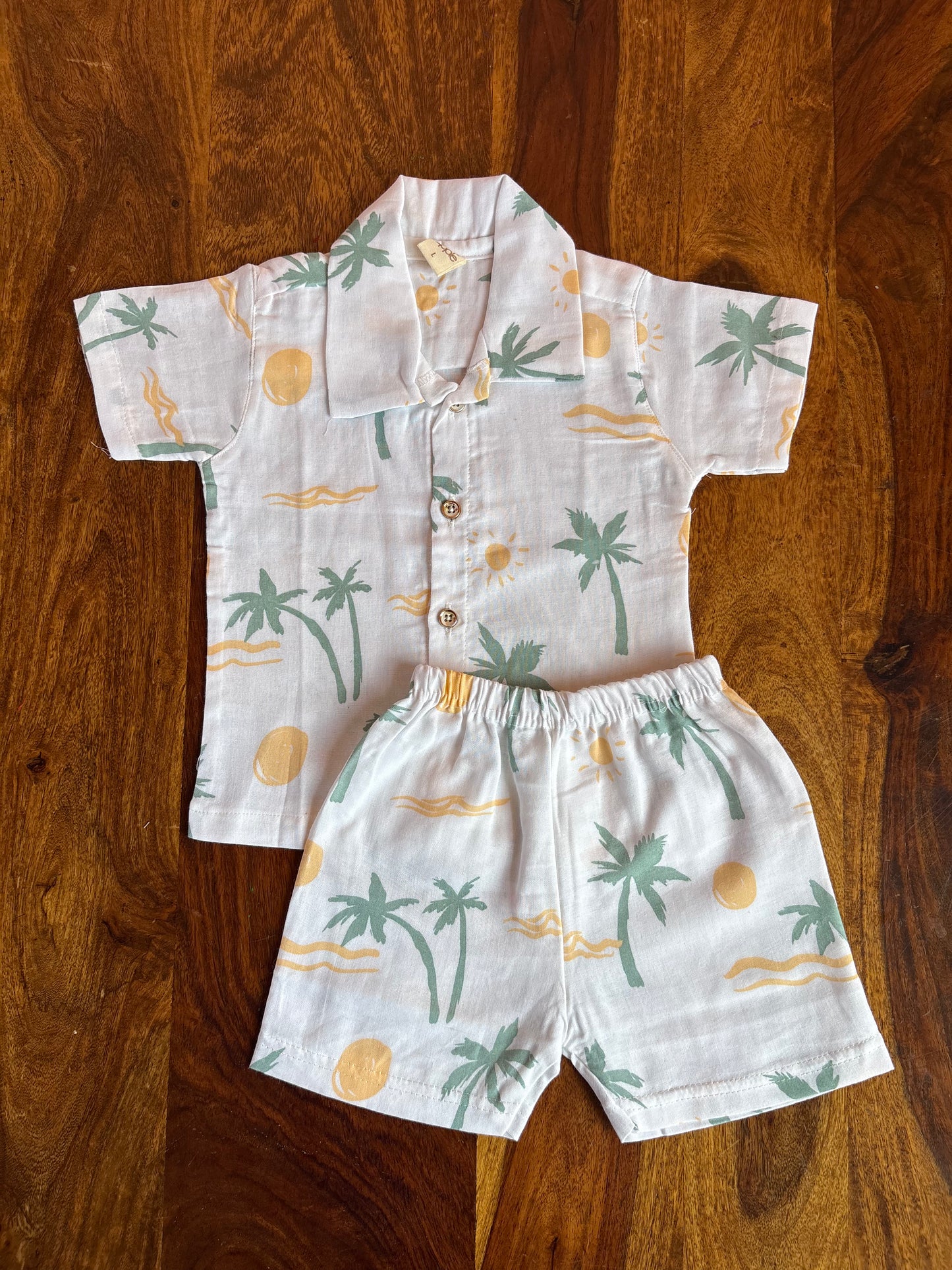 Muslin Collared Co-Ord Set