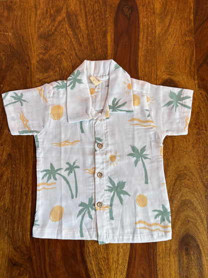 Muslin Collared Co-Ord Set