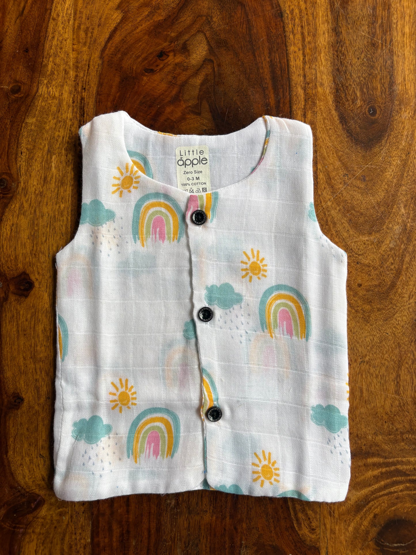 Organic Muslin Jabla with Shorts